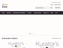 Tablet Screenshot of kurevapes.com